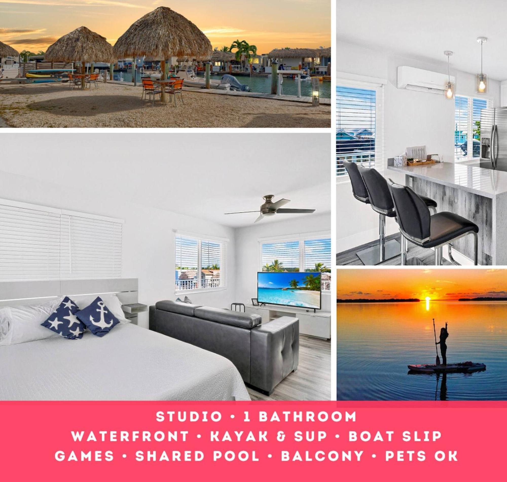 Waterfront Studio 2, Couples Oasis, Kayaks, Pool Jewfish Екстер'єр фото